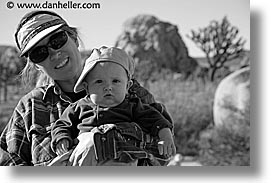 black and white, california, horizontal, jacks, joshua, joshua tree, west coast, western usa, photograph