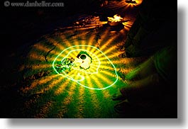 california, flashlight painting, green, horizontal, kings canyon, laser, light streaks, long exposure, nite, rocks, west coast, western usa, photograph