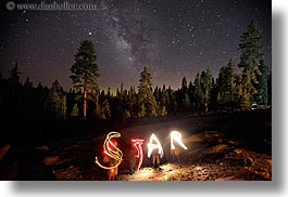 california, flashlight painting, galaxy, horizontal, kings canyon, light streaks, lights, long exposure, milky way, nite, stars, west coast, western usa, photograph