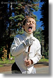 artists, boys, california, childrens, into, kings canyon, people, singers, singing, sword, vertical, west coast, western usa, photograph