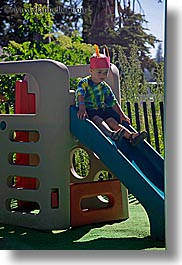 boys, california, childrens, down, kings canyon, people, sliding, vertical, west coast, western usa, photograph