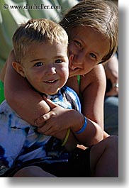 boys, brothers, california, childrens, emotions, kings canyon, people, sisters, smiles, vertical, west coast, western usa, photograph