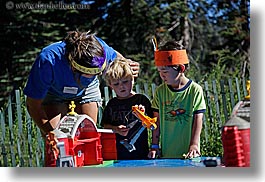 boys, california, childrens, counselor, horizontal, kings canyon, people, teacher, west coast, western usa, photograph