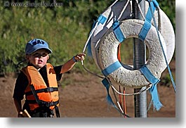 boys, california, childrens, horizontal, jacks, kings canyon, life, people, preservers, west coast, western usa, photograph