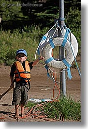 boys, california, childrens, jacks, kings canyon, life, people, preservers, vertical, west coast, western usa, photograph