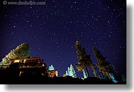 california, horizontal, kings canyon, lodge, long exposure, nite, stars, west coast, western usa, photograph