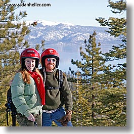 california, dans, helmets, jills, lake tahoe, scenics, square format, west coast, western usa, photograph