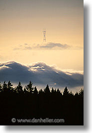 california, fog, marin, marin county, north bay, northern california, peaks, san francisco bay area, twins, twr, vertical, west coast, western usa, photograph