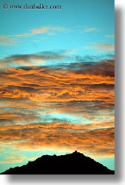 california, clouds, marin, marin county, mount tamalpais, mountains, north bay, northern california, over, red, scenics, tam, vertical, west coast, western usa, photograph