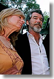 brosnan, california, events, lori, marin, marin county, north bay, northern california, pierce, pierce brosnan, san francisco bay area, vertical, west coast, western usa, photograph