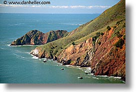 california, coast, coastline, headlands, horizontal, lighthouses, marin, marin county, north bay, northern california, pacific ocean, point bonita, rockies, san francisco bay area, scenics, water, west coast, western usa, photograph