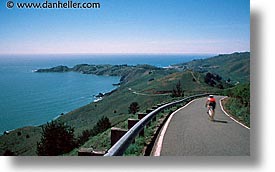 bicycles, bonita, california, coastline, fast, horizontal, lighthouses, marin, marin county, north bay, northern california, pacific ocean, point, point bonita, san francisco bay area, scenics, water, west coast, western usa, photograph