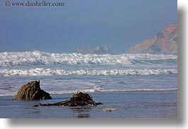 beaches, california, horizontal, marin, marin county, north bay, northern california, ocean, rocks, waves, west coast, western usa, photograph