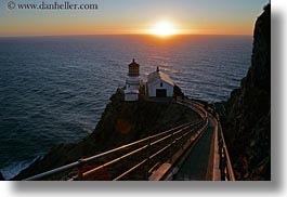 california, downview, horizontal, lighthouses, marin, marin county, nature, north bay, northern california, perspective, sky, sun, sunsets, west coast, western usa, photograph