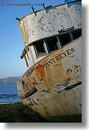 boats, california, marin, marin county, north bay, northern california, point, reyes, vertical, west coast, western usa, photograph