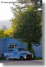 california, cars, marin, marin county, north bay, northern california, old, olema, vertical, west coast, western usa, photograph