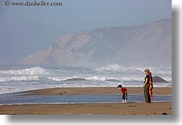 beaches, california, horizontal, jack jill, jills, marin, marin county, north bay, northern california, ocean, people, standing, west coast, western usa, photograph