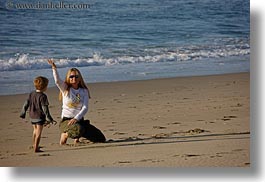 beaches, california, horizontal, jack and jill, jack jill, marin, marin county, north bay, northern california, people, waving, west coast, western usa, photograph