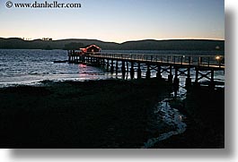 bay, blues, california, christmas, colors, cove, dusk, events, horizontal, lights, marin, marin county, nature, nicks, nicks cove, north bay, northern california, piers, tomales bay, water, west coast, western usa, photograph