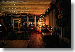 california, christmas, cove, decorations, dusk, events, horizontal, lights, marin, marin county, nicks, nicks cove, north bay, northern california, restaurants, tomales bay, west coast, western usa, photograph