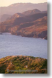 california, heads, marin, marin county, north bay, northern california, rodeo beach, san francisco bay area, vertical, west coast, western usa, photograph