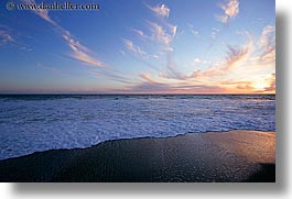 beaches, california, horizontal, marin, marin county, mars, north bay, northern california, rodeo, rodeo beach, san francisco bay area, sunsets, waves, west coast, western usa, photograph