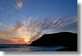 beaches, california, horizontal, marin, marin county, mars, north bay, northern california, rodeo, rodeo beach, san francisco bay area, sunsets, waves, west coast, western usa, photograph