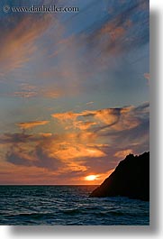 beaches, california, marin, marin county, mars, north bay, northern california, rodeo, rodeo beach, san francisco bay area, sunsets, vertical, waves, west coast, western usa, photograph