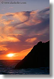 beaches, california, marin, marin county, mars, north bay, northern california, rodeo, rodeo beach, san francisco bay area, sunsets, vertical, waves, west coast, western usa, photograph