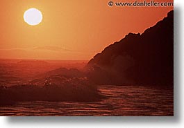 california, horizontal, marin, marin county, north bay, northern california, rocks, rodeo beach, san francisco bay area, sunsets, west coast, western usa, photograph