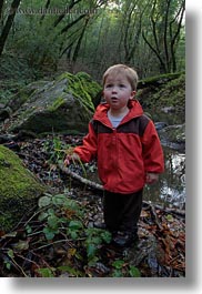 boys, california, childrens, colors, forests, green, lush, marin, marin county, nature, north bay, northern california, people, phoenix lake park, plants, ross, russel, scenics, trees, vertical, west coast, western usa, photograph