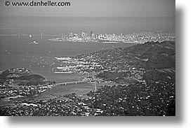 bay, bay area, big, black and white, california, hills, horizontal, landscapes, marin, marin county, marin headlands, mountains, north bay, northern california, san francisco, san francisco bay area, views, west coast, western usa, photograph