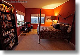 bedrooms, california, horizontal, marin, marin county, north bay, northern california, san anselmo, spare, tomahawk, west coast, western usa, photograph