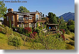 california, exteriors, horizontal, houses, marin, marin county, mt tam, north bay, northern california, san anselmo, tomahawk, west coast, western usa, photograph