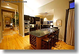 california, family room kitchen, horizontal, kitchen, marin, marin county, north bay, northern california, san anselmo, slow exposure, tomahawk, west coast, western usa, photograph