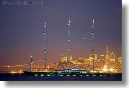 allens, california, horizontal, long exposure, marin, marin county, nite, north bay, northern california, paul, paul allens yacht, san francisco, sausalito, views, west coast, western usa, yacht, photograph