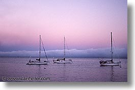 boats, california, coastline, fog, horizontal, marin, marin county, north bay, northern california, pacific ocean, san francisco bay area, scenics, shoreline, water, west coast, western usa, photograph