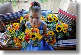 brides maids, california, flowers, girls, horizontal, marin, marin county, north bay, northern california, stinson beach, wedding, west coast, western usa, photograph