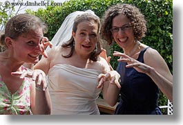 attacking, brides maids, california, horizontal, marin, marin county, north bay, northern california, stinson beach, wedding, west coast, western usa, womens, photograph