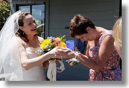 california, deirdre family, deirdres, horizontal, marin, marin county, mothers, north bay, northern california, people, senior citizen, stinson beach, wedding, west coast, western usa, photograph