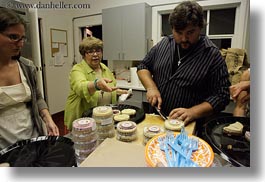 california, cheesecake, food kitchen, horizontal, marin, marin county, north bay, northern california, people, preparing, stinson beach, wedding, west coast, western usa, photograph