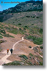 california, hikers, hiking, marin, marin county, north bay, northern california, san francisco bay area, tennessee, tennessee valley, valley, vertical, west coast, western usa, photograph