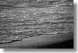 black and white, california, close ups, horizontal, marin, marin county, north bay, northern california, san francisco bay area, waves, west coast, western usa, photograph