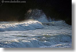 california, horizontal, marin, marin county, north bay, northern california, san francisco bay area, tiered, tiered waves, waves, west coast, western usa, photograph