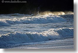 california, horizontal, marin, marin county, north bay, northern california, san francisco bay area, tiered, tiered waves, waves, west coast, western usa, photograph