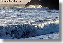 california, horizontal, marin, marin county, north bay, northern california, san francisco bay area, tiered, tiered waves, waves, west coast, western usa, photograph