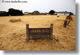 california, fields, heider, horizontal, mendocino, signs, west coast, western usa, photograph
