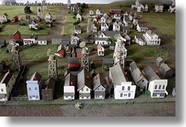 california, horizontal, mendocino, models, town model, towns, west coast, western usa, photograph