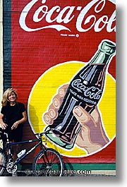 california, coca cola, napa, vertical, west coast, western usa, womens, photograph