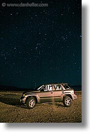 california, cars, long exposure, national parks, nipton, nite, star trails, stars, united states, vertical, west coast, western usa, photograph